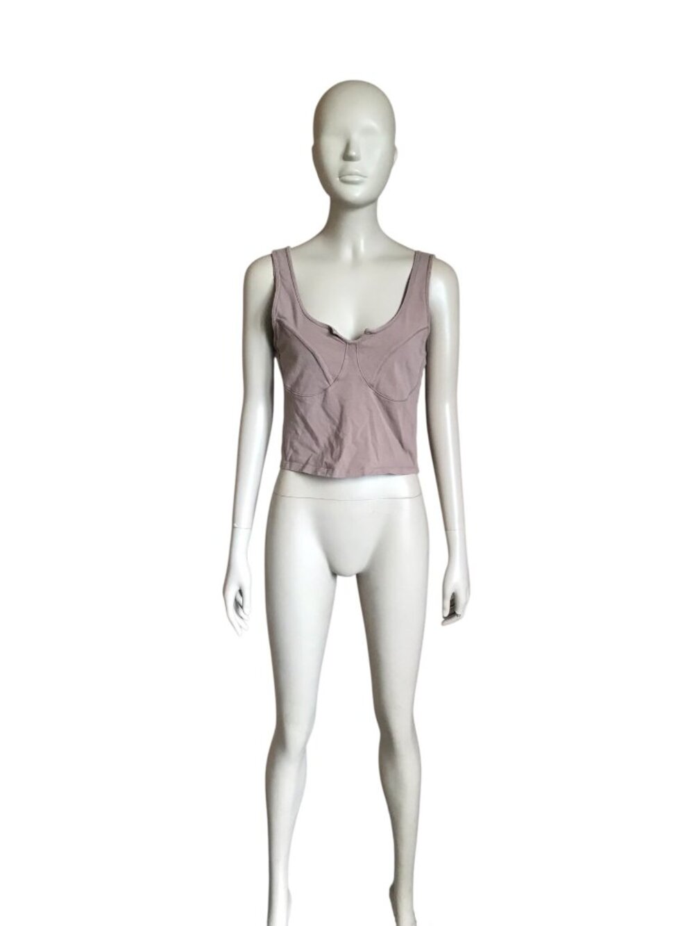 Abercrombie & Fitch Brown Crop Top